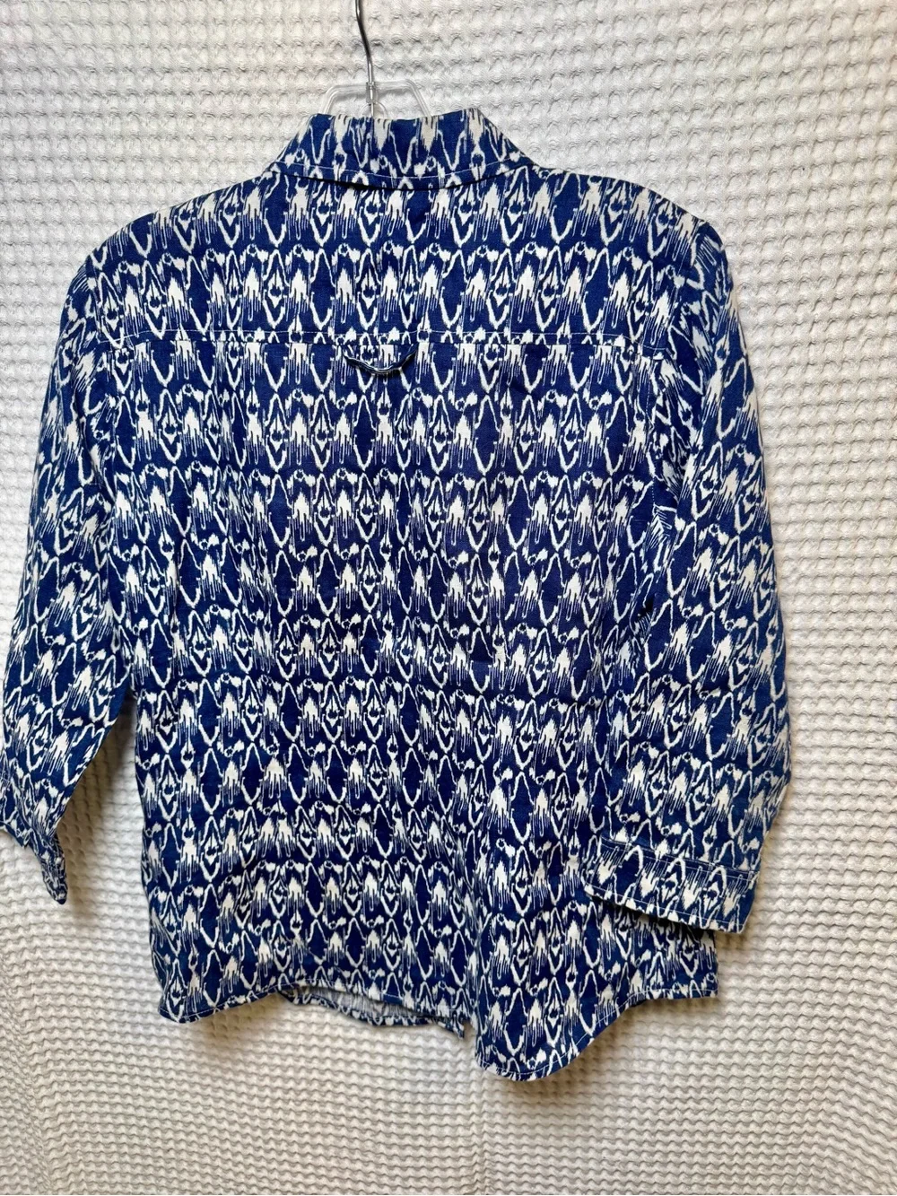 Women’s Linen Blend Blouse Lot-Size Small 4. Striped and Ikat, 2 Pack